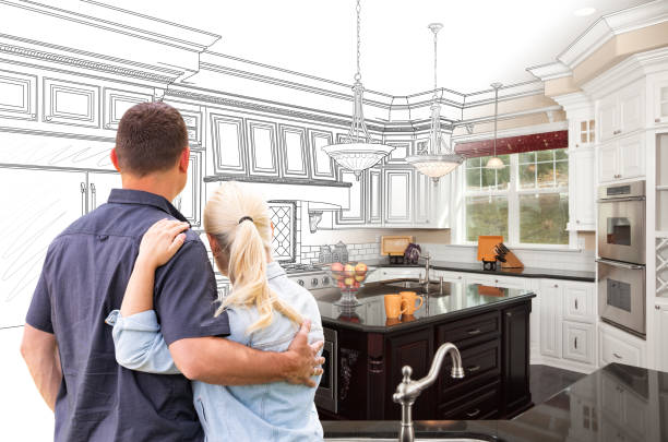 Professional Open Concept Kitchen technician working in Ridley Park, PA